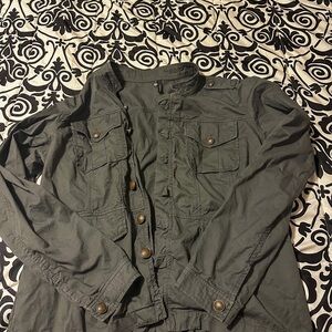 Maurices Olive Military Field Jacket